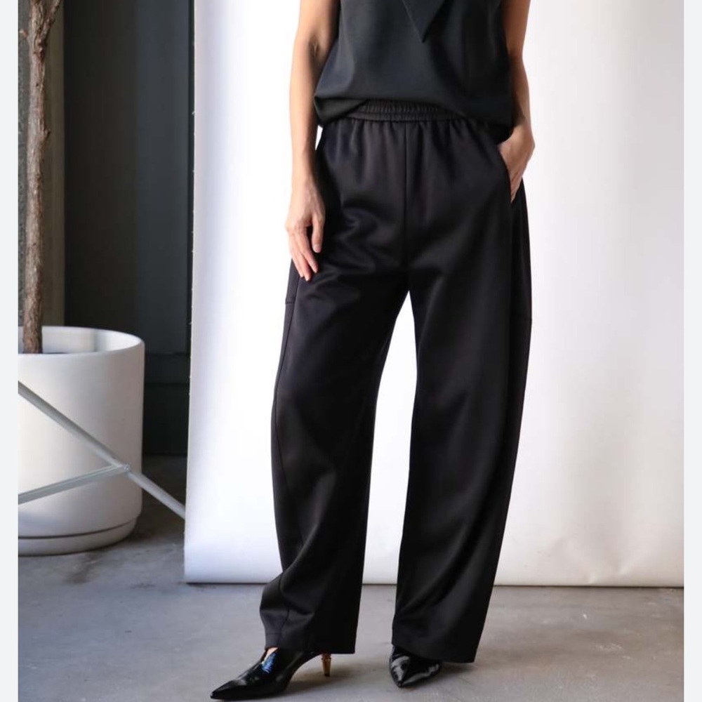 ISO: Tibi Black Active Knit Winslow Pant